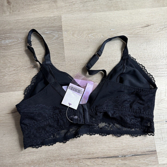 Savage x Fenty Black Lace Bralette Plus Size 1X NWT - Picture 3 of 4